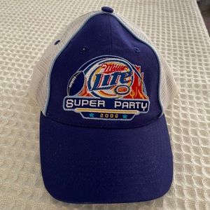 🦩NFL football Miller lite super party 2008 🦩
